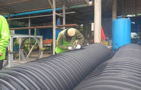 ทุ่นแพ ท่อ HDPE กรมทรัพยากรน้ำ กระทรวงทรัพยากรธรรมชาติ และสิ่งแวดล้อม-3