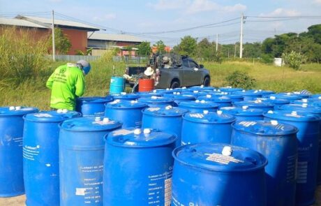 แพทุ่น ถังพลาสติก 200 ลิตร