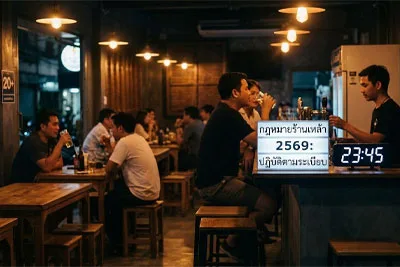 กฎหมาย ร้านเหล้า ปี 2569